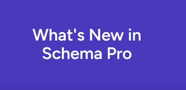 Schema Pro v2.11.0 Có Gì Mới? (Cập Nhật Mới Nhất)