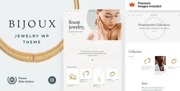 Bijoux - Jewelry Shop WordPress Theme 1 Bijoux