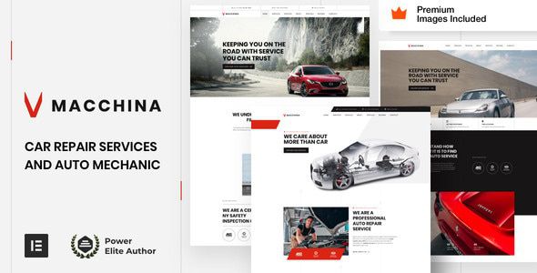 Auto Macchina - Mechanic & Car Repair Theme 1 Macchina
