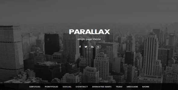 Themify Parallax Theme 1 Themify Parallax