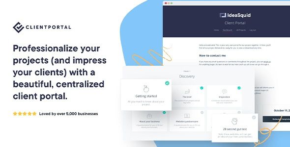 Client Portal for WordPress 1 Client Portal