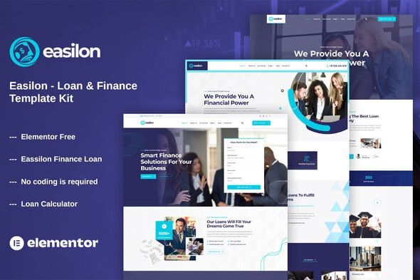Easilon – Loan & Finance Template Kit 1 Easilon