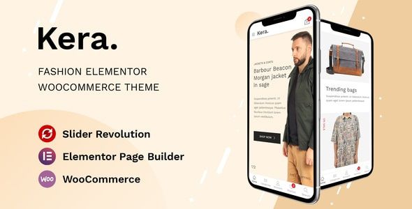 Kera - Fashion Elementor WooCommerce Theme 1 Kera
