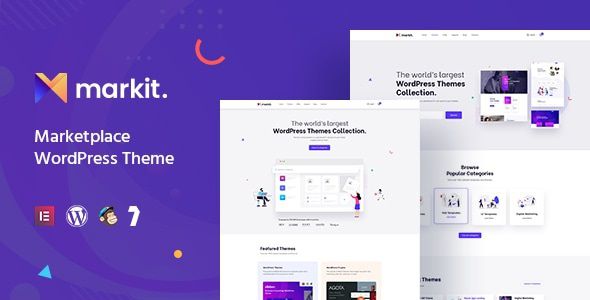 Markite – Digital Marketplace WooCommerce WordPress Theme 1 Markite