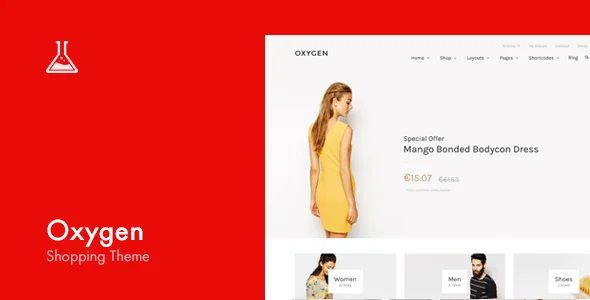 Oxygen - WooCommerce WordPress Theme 1 Oxygen