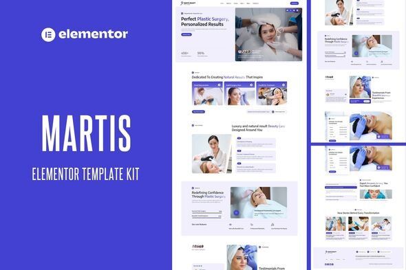 Martis - Plastic Surgery Clinic Elementor Template Kit 1 Martis