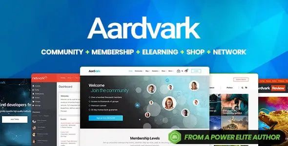 Aardvark - Community, Membership, BuddyPress Theme 1 Aardvark