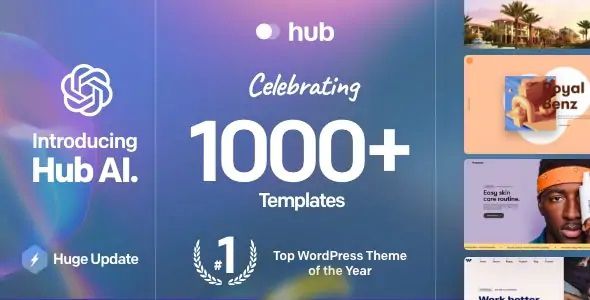 Hub - Responsive Multi-Purpose WordPress Theme 1 Hub Theme