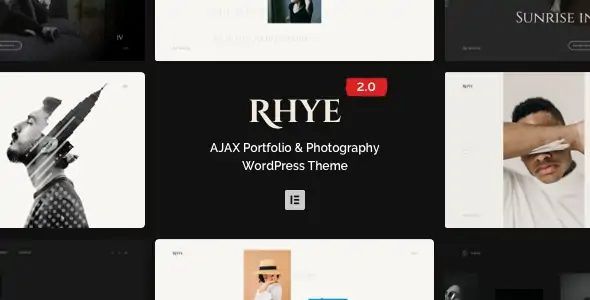 Rhye – AJAX Portfolio WordPress Theme 1 Rhye Theme